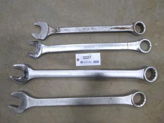 (4) Wrenches, 2 In., 1 7/8 In., 1 11/16 In. , 1 5/8 In. (F-2)