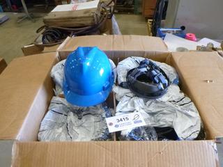 (1) Box of Unused Hard Hats (K-3-1)