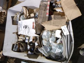 Qty of Assorted Nuts, Bolts, Cable and More (NORTH FENCE)