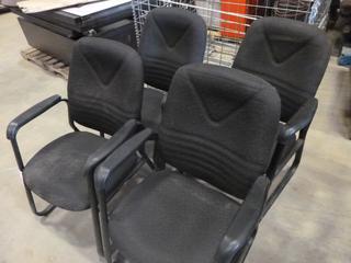 (4) Office Chairs 
