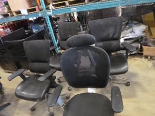 (4) Office Chairs 