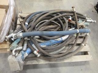 Qty of Assorted High Pressure Hoses (Row 1)