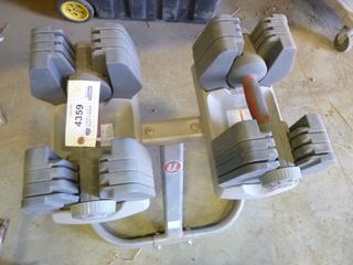 Universal Adjustable Weights w/ Stand (E FRONT)