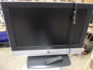 Daenyk 26 In. TV with Built-In DVD Player, with Remote (B1)