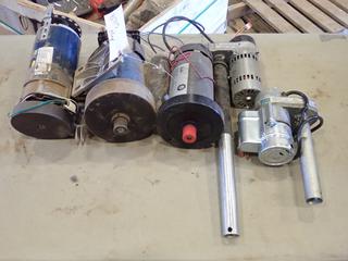 Qty of Assorted of  D/C Electric Motors, Part ZYT42/34.  *Note Working Condition Unknown* (Row 1)