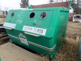 88in X 80in X 66in Haul-All PR6RD Bear Tight And Animal Resistant Refuse Container w/ Concrete Pad And Hyd Dump *Note: Item Cannot Be Removed Until May 31 Unless Mutually Agreed Upon, Buyer Responsible For Load Out*