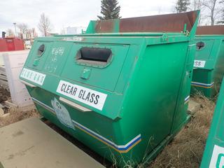 88in X 80in X 66in Haul-All PR6RD Bear Tight And Animal Resistant Refuse Container w/ Concrete Pad And Hyd Dump *Note: Item Cannot Be Removed Until May 31 Unless Mutually Agreed Upon, Buyer Responsible For Load Out*