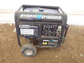 Hybrid XP10000EH 120/240V Portable Dual Fuel Generator w/ Duromax Gen 2 18hp Engine *Note: Running Condition Unknown*