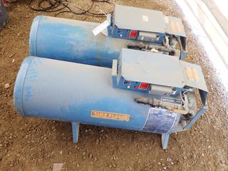 (2) Sure Flame S400T 400,000 BTU/HR Construction Heaters