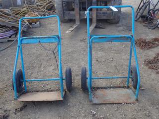 (2) Oxy/Acetylene Cutting Torch Carts 