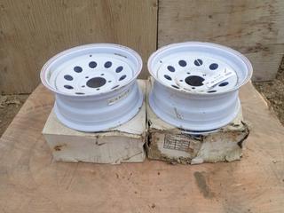 Qty Of (4) Type TR-554612 14X6 Trailer Rims