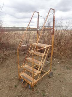 5-Step Portable Warehouse Ladder