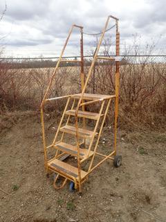 5-Step Portable Warehouse Ladder