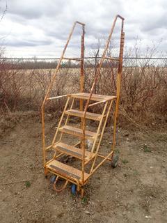 5-Step Portable Warehouse Ladder