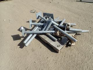 Qty Of Assorted Size Galvanized Pipe