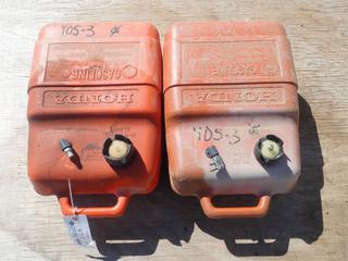 (2) Honda 25L Marine Fuel Tanks