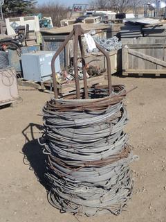 Metal Stand C/w Wire Rope Slings