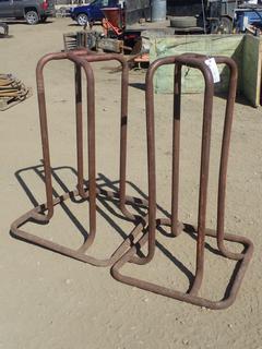 (2) Steel Stands