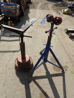 (2) Pipe Stands