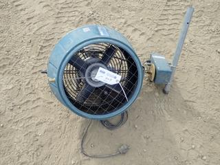 Aqua Fog Turbo XE Fogging Fan w/ Baldor Reliance 1/2hp Single Phase Washdown Duty Motor