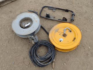 ARO Auto Lock Reel C/w Oil Hose And Incomplete Hose Reel w/ Hose