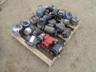 Qty Of Assorted Motors *Note: Running Condition Unknown*