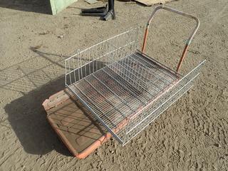 5ft X 29in Shop Cart C/w 45in X 36in Storage Unit