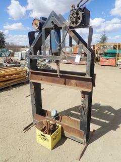 Hydraulic Press C/w Franklin Electric 1hp 115/230V Single Phase Motor And Accessories *Note: Running Condition Unknown*