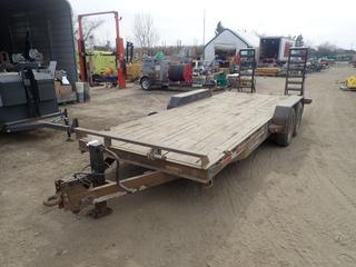 Sure Trac 20ft X 8ft T/A Trailer C/w Pintle Hitch, VIN OBL *Note No VIN Found On Trailer*
