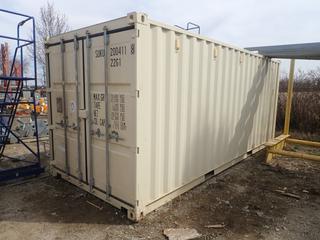 20ft Storage Container. SN QP16212197 *Note: Buyer Responsible For Load Out*