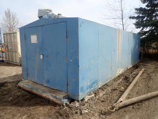 26ft X 113in X 83in Skid Mtd. Insulated Storage Shed *Note: Buyer Responsible For Load Out*