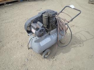 Ingersoll Rand 20Gal Compressor C/w 2hp Single Phase AC Motor And Air Hose