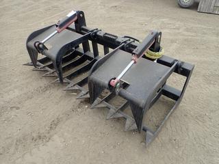 Stout 80in Skeleton Grapple Bucket Attachment To Fit Skid Steer																														
