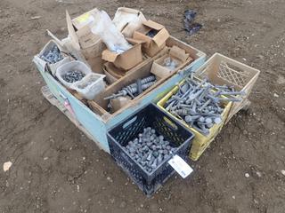 Qty Of Galvanized Nuts, Bolts And Washers