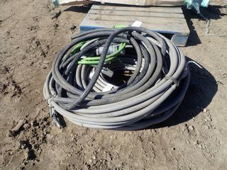 Qty Of 600V Teck Cable w/ Explosion Proof Plug Ins