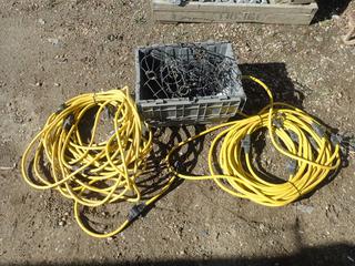 (2) Approx. 100ft Heavy Duty String Lights