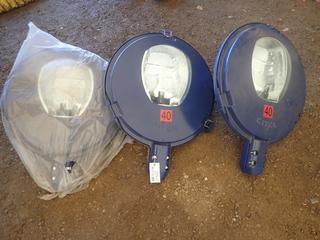 Qty Of (3) Phillips 400W Flood Lights