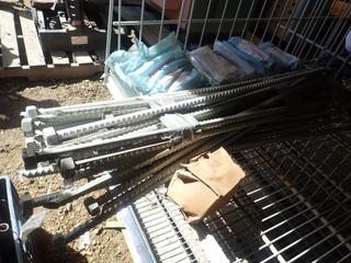 Qty Of 5/8 X 6in Bolts C/w Galvanized Steel Spikes