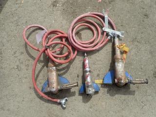 Qty Of (3) Pneumatic Angle Grinders *Note: Working Condition Unknown*