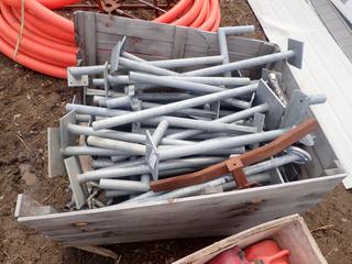 Qty Of Galvanized Steel Pipe Brackets