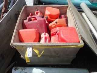 Qty Of Assorted Jerry Cans