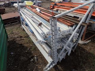 Qty Of 16ft Pallet Racking w/ 8ft Crossmembers *Note: Orange Racking Not Included*