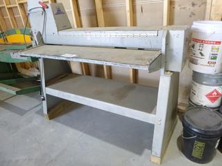 Wilder LD2051 Gang Slitter, Max Width 51in, 3 Cuts @ 24Ga, 1/3hp