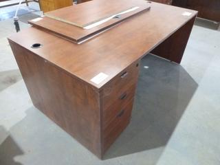 3ft 5in X 5ft 11in X 2ft 6in Office Desk 