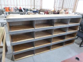 16-Compartment Storage Unit