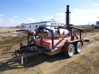 11 Ft/ T/A Ground Frost Removal Heater c/w LP Gas, Pintle Hitch, 205/75R15 Tires, SN 2008G37192  (East Fence)