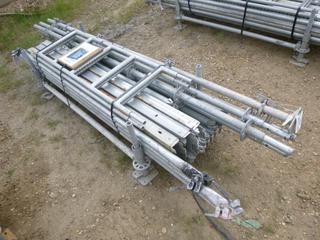 System Scaffolding Set, 5 Ft. x 7 Ft. x 7 Ft. (North Fence)