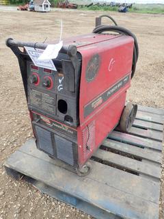 Lincoln Electric Mig Welder, Model Power Mig 255, C/w  Oxygen Hose, S/N  UV1021106485 (P-1-2)