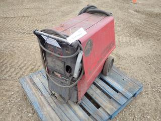 Lincoln Electric Mig Welder, Model Power Mig 255, C/w  Cables and Partial Spool. No SN (R-1-1)