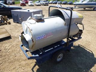 Frost Fighter 350LPING Construction Heater, LPG/Natural Gas, SN 11100373PN *Note: Damage, Running Condition Unknown*